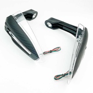 Suitable for Motorcycle Locomotive Sports Car Shengshi 310M350M350D350E Handguard with Light Windshi