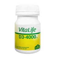 VITALIFE Vitamin D3 4000 IU 30 Capsules