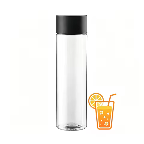 ✨ ‌6/12/24PCS Bulk Empty Plastic Reusable Juice /Water Bottles as Smoothie Bottles for Sensory Craft