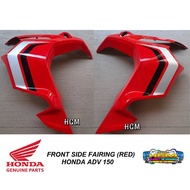 FRONT SIDE COVER (RED) HONDA ADV 150 | 64400-K0W-N10ZB/64500-K0W-N10ZB