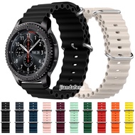 Ocean Silicone Sport Band Strap for Samsung Gear S3 Frontier