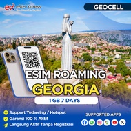 eSIM Georgia 1 GB Data | 7 Hari | eSIM Roaming | eSIM Travel