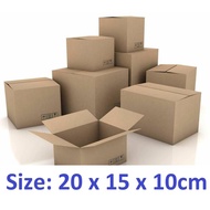 CARTON BOX 50 PCS 20x15x10cm