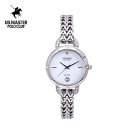 USM-DH07 นาฬิกาข้อมือนาฬิกาผู้หญิงกันน้ำสายสแตนเลสมีประกัน 1 ปี แบรนด์ US MASTERS POLO CLUB