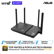 ASUS RT-BE50 Dual-band WiFi 7 Router, supports 160MHz bandwidth & 4096-QAM, Multi-link operation (ML