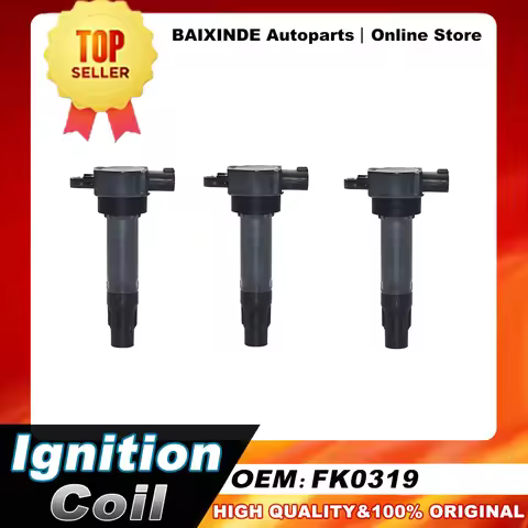 1/3 PCS OEM 1832A028 FK0319 Ignition Coil For Mitsubishi Smart 451 Fortwo Coupe Cabrio 1.0 New Origi