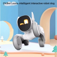 Clicbot Loona Smart Robot Dog Family Modular Robot Pet Voice Control Remote Monitoring Interactive Accompanying High-Tech Programming Face Identification AI Electronic Toy Children toy Gift