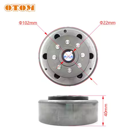 OTOM Motorcycle Magneto Rotor For NC250 NC450 ZONGSHEN ZS177MM ZS194MQ-2 Engine KAYO MOTOLAND AVANTI