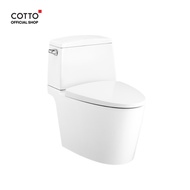 COTTO สุขภัณฑ์แบบสองชิ้น รุ่น C13537 Riviera Pro 4.8L