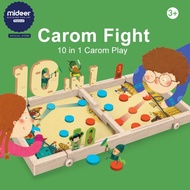 Mideer Mideer มิเดียร์ 10 in 1 Carom Board Game บอร์ดเกมประชันคู่ต่อสู้