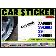 ENKEI SPORT RIM STICKER CAR STICKERS KERETA STICKER SPORT RIM RPF1