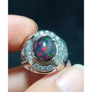 ORIGINAL BLACK OPAL TOP JARONG STONE READY TO USEnatural