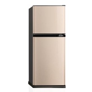 MITSUBISHI ELECTRIC Flat Design ตู้เย็น 2 ประตู (7.3 คิว, ทองชมพู) รุ่น MR-FV22T-PG
