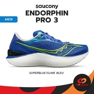 Pootonkee Sports SAUCONY Men's Endorphin Pro 3 รองเท้าวิ่ง สายสปีด มีแผ่น carbon-fiber plate