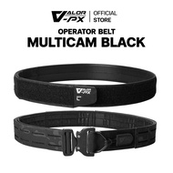 VALOR PX - Operator Belt เข็มขัดยุทธวิธี 2 ชั้น เข็มขัดผู้ชาย ทหาร ตำรวจ พร้อมหัว Cobra + D-Ring