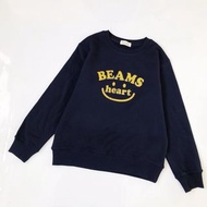 日本預訂 4色選 beams japan 拼色logo 長袖衛衣