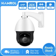 Hamrol 4MP 360องศา PTZ กล้อง IP 30X กลางแจ้งกันน้ำความเร็วกล้องโดม IR 60M กล้องวงจรปิดกล้องรักษาความ