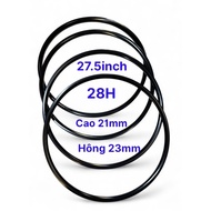 Aluminum braces 27, 5 inches, 28 holes, 21mm inner 23mm, disc brake for bicycles