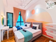 45平方米3臥室公寓 (坦馬坡伊) - 有2間私人浴室 (Paradigm Residence -Rolex Suites by JBcity Home)