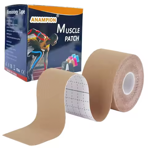 Kinesiology Tape Cotton Elastic Athletic Tape Sport Tape for Muscle Support Injury Prevention Muscle