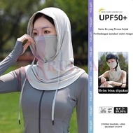 OH SUNMER anti-UV face mask ninja mask full face uv protection washable cloth mask