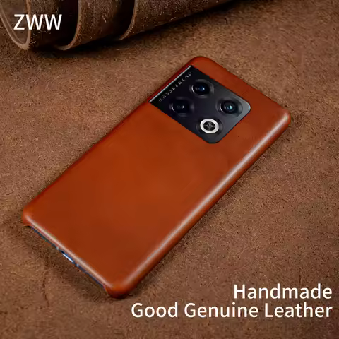 Oil Wax Luxury Real Genuine Leather Cases For Oneplus 12 Vintage Retro For oneplus10Pro 9Pro 10R 8Pr