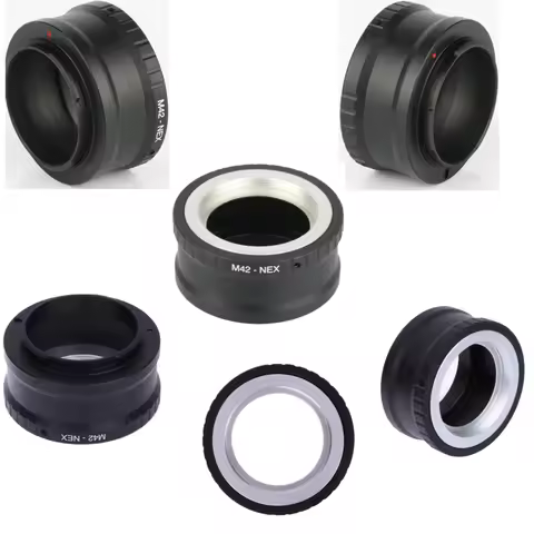 Lens Adapter Ring Easy To Use Camera Lens Adapter Ring Accessories for M42 Lens for SONY NEX E NEX3 