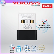 MERCUSYS MA20N AC650 Nano Wireless Dual Band Wifi USB Adapter