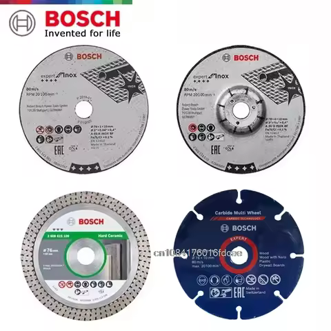 Bosch 76mm Stainless Steel Metal Cutting Grinding Mini Angle Grinder Disc Woodworking Hard Tile Cutt
