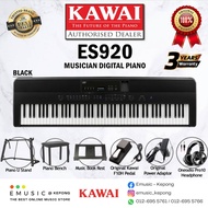 Kawai ES920 88-key Digital Piano Home Portable Electric Piano Keyboard (ES-920 / ES 920)