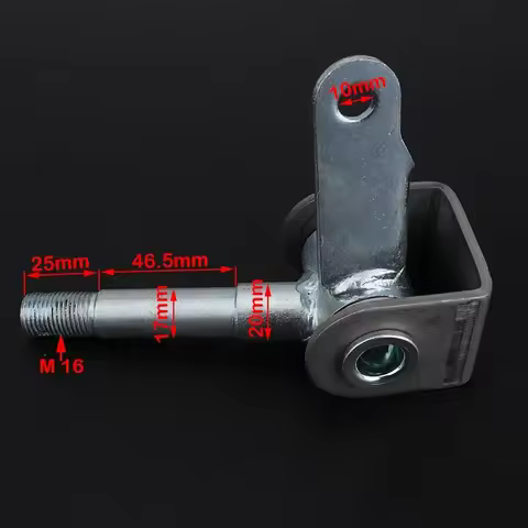 DIY Go Kart 15mm/17mm Steering Strut Knuckle Spindle Fit For 110cc 168 200F Karting Go Kart Buggy AT