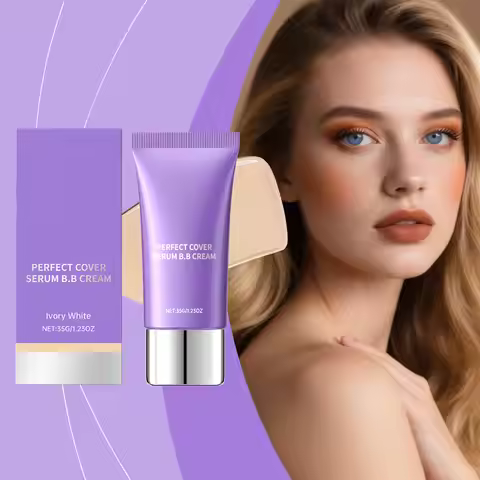 BB Cream Foundation Perfect Cover Concealer Waterproof Hyaluronic Acid Color Correcting CC Cream Bri