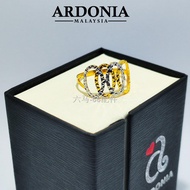 ◎☊◕ARDONIA Cincin Emas 375 (9K Gold / Gold)