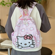 2025 Sanrio Children's Schoolbag Cartoon Cute Boys Girls Reduce Burden Ridge Protection Kindergarten