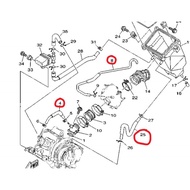 PIPE KOTAK ANGIN PIPE AIR BOX ORI YAMAHA LC135 V1 V2 V3 V4 V5 V6
