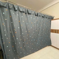 Rido sunshade room divider curtains 1mx1m3,1m5x1m8,1m8x1m8,2m2x1m8,3mx1m8,4mx1m8, galaxy model