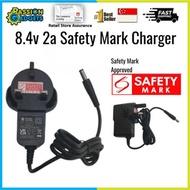Battery Charger  8.4V 2A (Safety Mark Approved) for 7.2v Battery