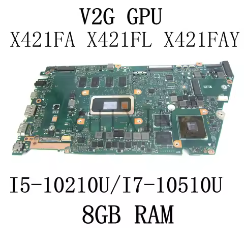For Asus VivoBook X421F X421FP X421FL X421FAY X421FPY Laptop Motherboard with I5-10210U/I7-10510U CP