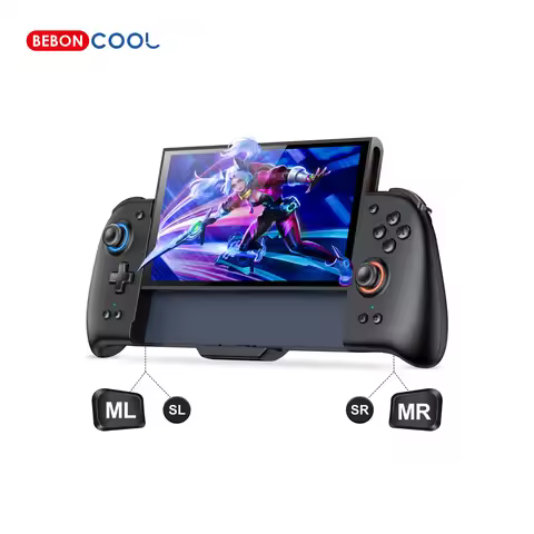 BEBONCOOL Wireless Hall Effect Joystick JC400 for Switch2 Controller with Turbo & Dual Back Buttons,