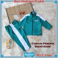 Squid Game Participants Costume | Kids Cosplay Clothes | Carnival Carnival Costume | Azzafran for Mo