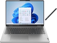 Lenovo Yoga 7 16" WUXGA 2 in 1 Touch Screen Laptop | AMD Ryzen 5 7535U | AMD Radeon 660M Graphics | 8GB RAM DDR5| 512GB SSD | Backlit | Fingerprint | Windows 11 Home | Bundle with Stylus Pen, Grey