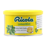 ริโคลา ลูกอมสมุนไพรรสเลมอนและมินต์ 100 กรัม - Ricola Lemon Mint 100g