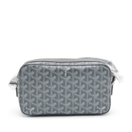 Goyard Grey Goyardine Canvas and Chevroches Calfskin Cap-Vert PM Bag