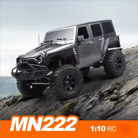Mn222 1/10 Rc Car Remote Control 4wd Off-road Climbing Car MN-222 4WD 2.4g Full Scale Remote Control