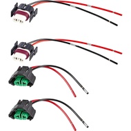 RED WOLF H8 H11 880 881 Universal Female Adapter Wire Connector Replace OEM Headlight Fog Light Wiri