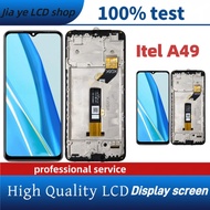 For Itel A49 lcd A661L A58 A58 PRO A661Lmini LCD Display Touch Screen /With Frame