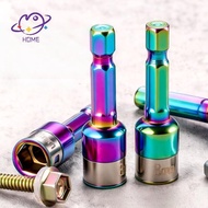 [mayhome] 1/4Pcs Ratchet Soet Batch Adapter Tools Metal Sleeve Wrench 8mm Hexagonal Shank Impact Soe