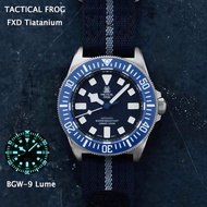 Tactical Frog FXD Titanium Dive Watch Men 42mm NH35 Automatic Mechanical Movement Sapphire Glass 200M Waterproof BGW-9 Luminous