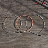 FEPS Folk Guitar Strings, 3 Styles Bronze Color Classical Acoustic Guitar Strings,  Stainless Steel 