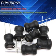 10PCS Unshielded Wirewound DIP power Inductor 0608(6*8mm) 2.2uH 3.3uH 4.7uH 10uH 22uH 33uH 47uH 68uH